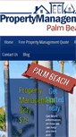 Mobile Screenshot of palmbeachpropertymanagementpros.com